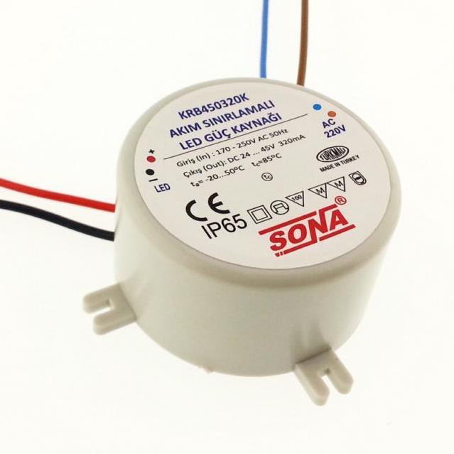 KRB450320KY - 12W/320mA led sürücü