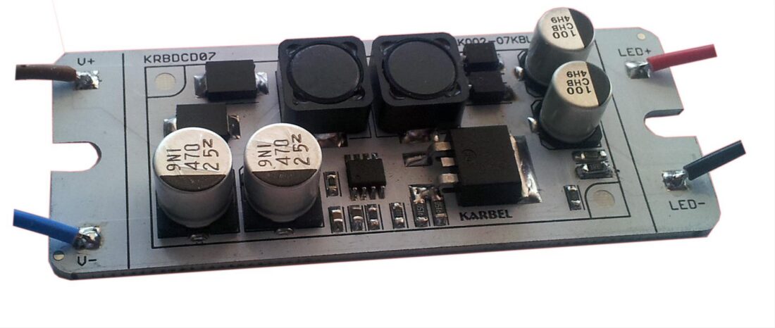 KRBDCD07 - STEP-UP DC LED SÜRÜCÜ