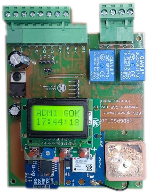 KRBGPS01 - GPS RGB SENKRON KARTI