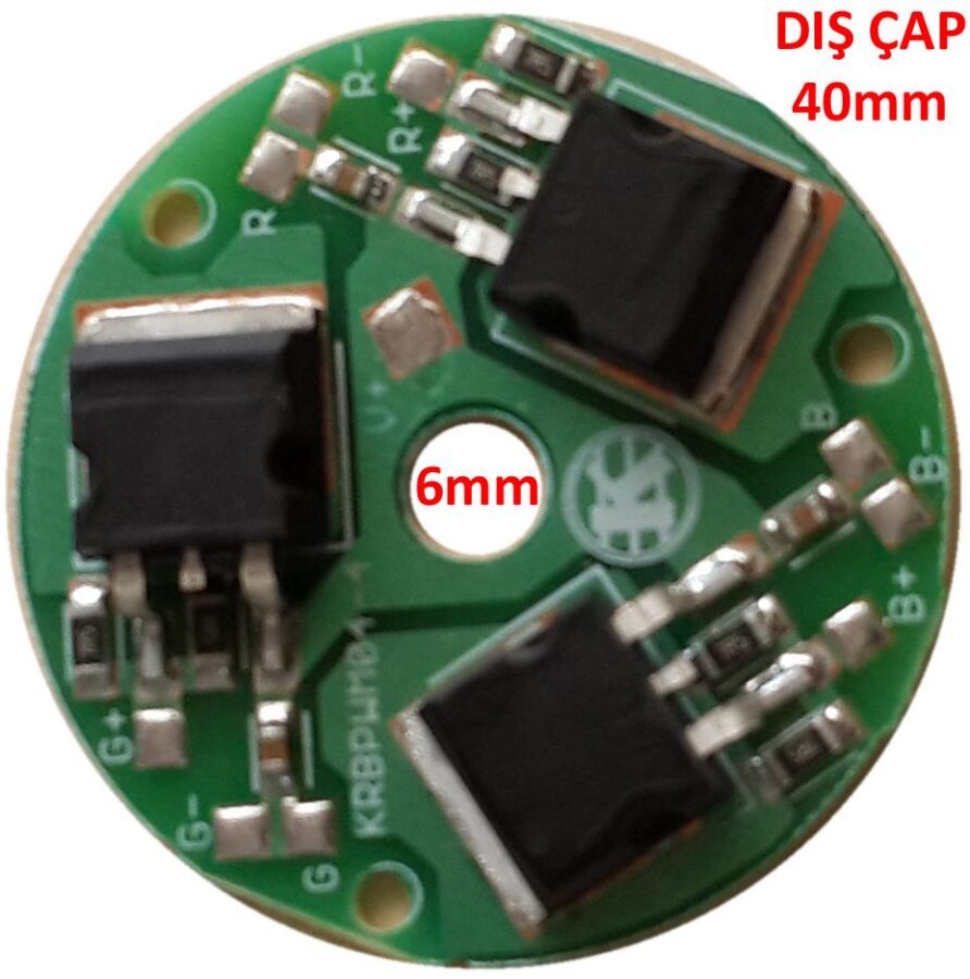 KRBPWM04-4 - 300mA/ch RGB PWM SÜRÜCÜ